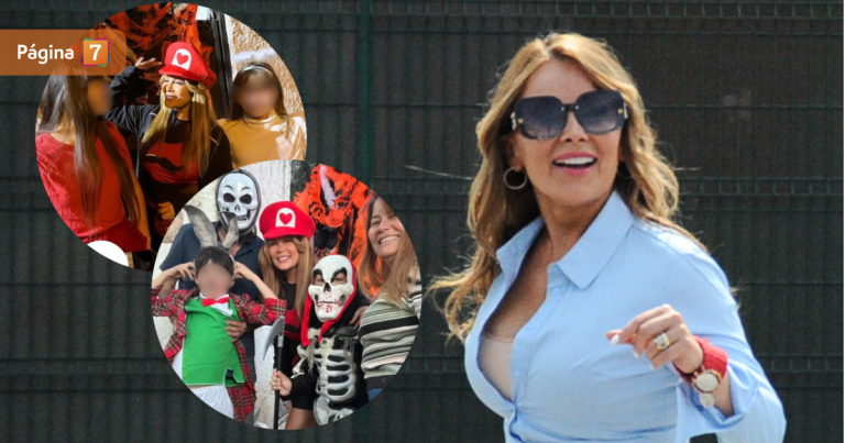 Dulce o travesura: Cathy Barriga celebró Halloween en medio de arresto domiciliario