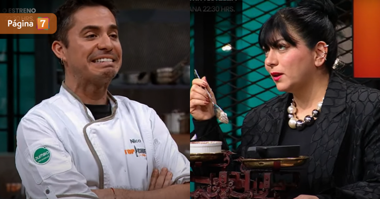 Chef Fernanda destrozó platos de Nico Brown en Top Chef Vip: 