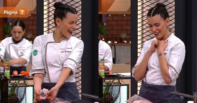 Prueba de Top Chef VIP le provocó asco a Cony Capelli: debió cocinar curioso interior de animal