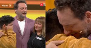 El emotivo gesto de Daniel Fuenzalida con participante de 'Ahora Caigo': 