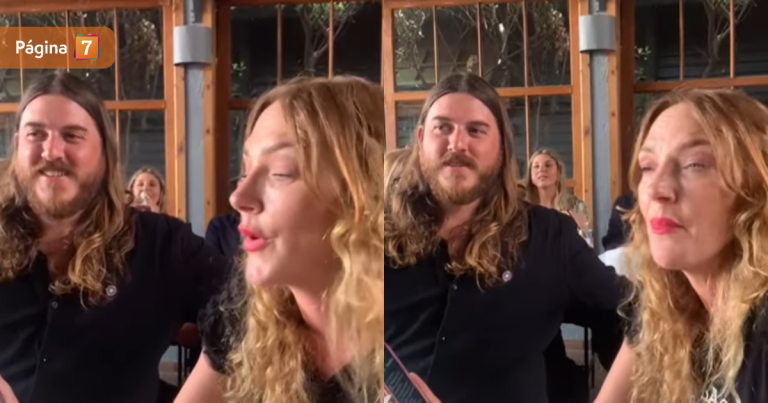 El emotivo momento de Cata Pulido con su papá tras funeral de Sasha: 