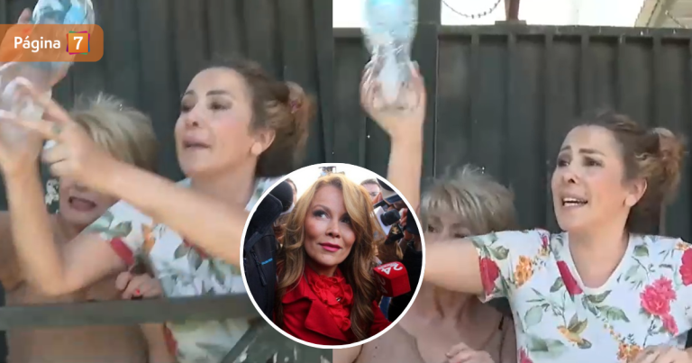 Ex chica Mekano protagonizó incidentes afuera de la cárcel en su visita a Cathy Barriga