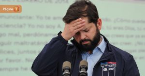 Gabriel Boric denuncia