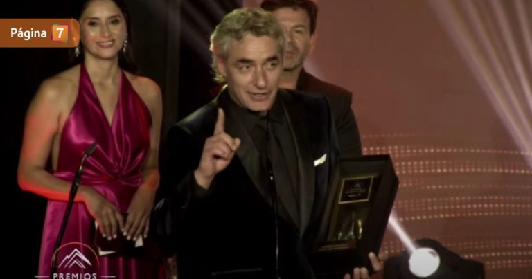 José Luis Repenning y la aclaración que sacó risas en Premios Cordillera: 