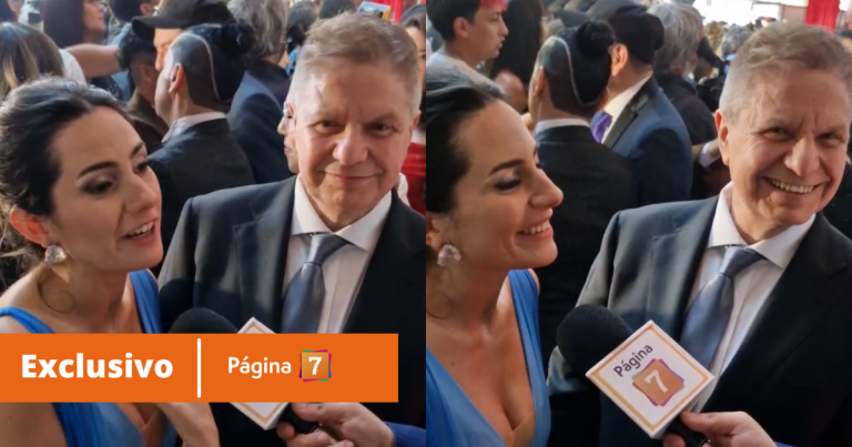 Rosario Bravo dio íntima declaración a su esposo en Premios Cordillera: 