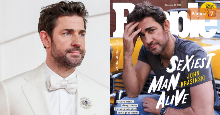 El actor John Krasinski es el hombre más sexy del mundo en 2024, según la revista People