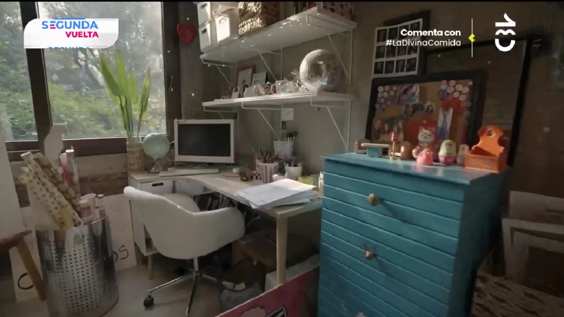 Alejandra Fosalba sorprendió al enseñar especial rincón de su casa en La Divina Comida 