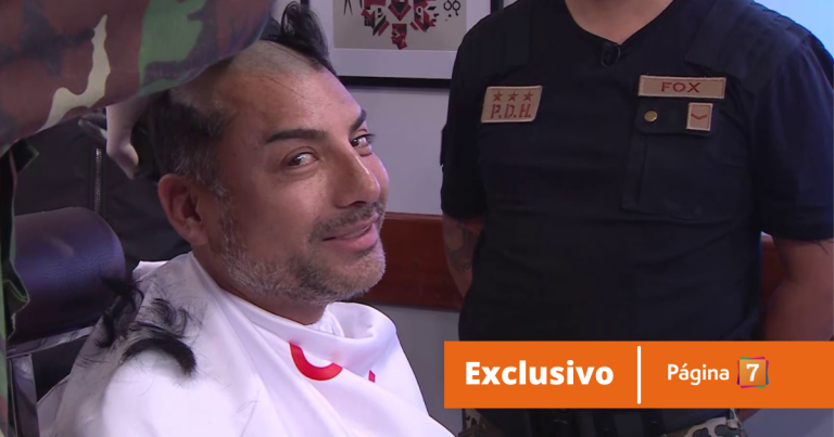 Andrés Caniulef contó cómo superó uno de sus grandes miedos tras corte de pelo en Palabra de Honor