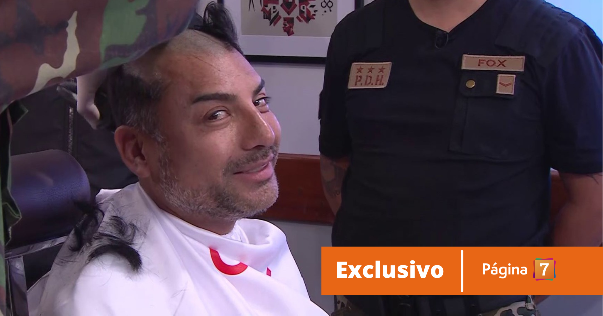 Andrés Caniulef contó cómo superó sus miedos tras drástico corte de pelo en Palabra de Honor