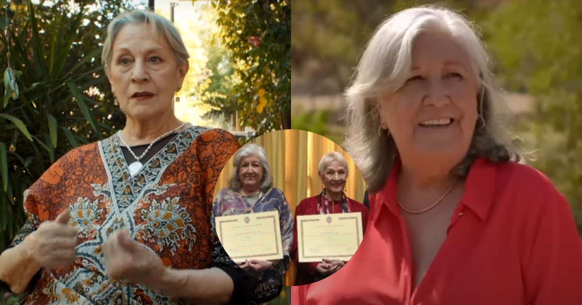 Anita Revees y Silvia Santelices recibieron sus títulos universitarios luego de 5 décadas