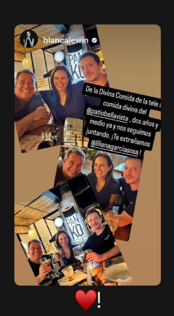 Antonio Campos di Girolamo se reencontró con excompañeros de La Divina Comida: compartió foto