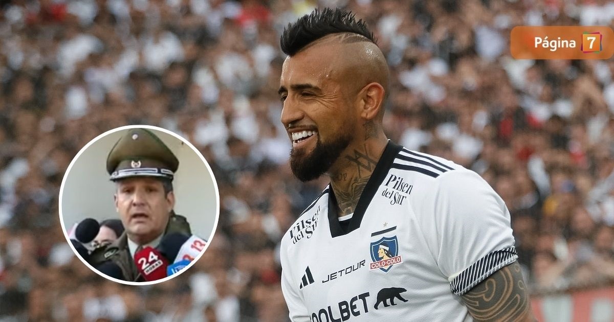 Carabineros se refirió a situación de Arturo Vidal en medio de denuncia por agresión sexual que remece a Colo Colo