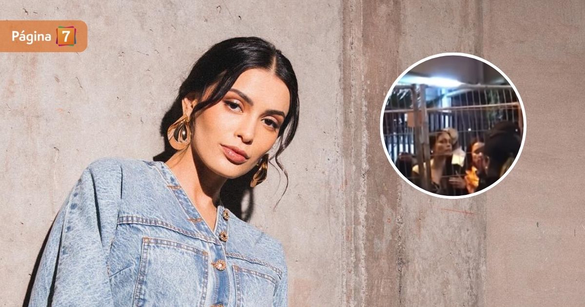 Cony Capelli aclaró video de altercado con guardia en la Teletón