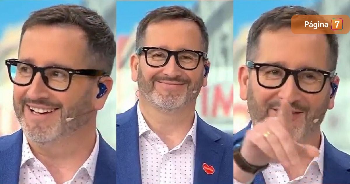 Así reaccionó Eduardo Fuentes a contacto con su exesposa, Mónica Esquivel, en el matinal de TVN