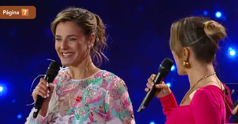 ¿Donar o votar? El cómico 'fail' de Julia Vial en el cierre de la Teletón sobre la Quinta Vergara