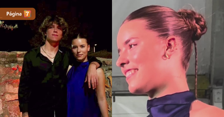 Hasta tocó la batería: conoce el elegante look que usó Milagros Zabaleta en su graduación de cuarto