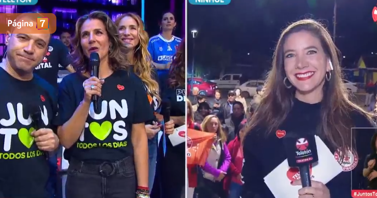 "Patuda": la broma de Julia Vial a su sobrina Florencia durante la Teletón 2024