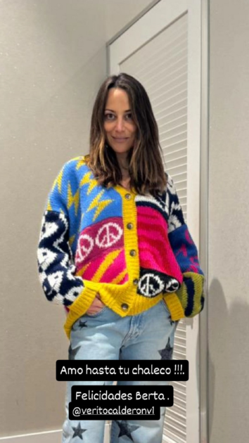 Julián Elfenbein dedicó apasionado saludo de cumpleaños a su pareja Verónica Calderón