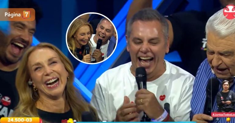 Karen Doggenweiler vivió chascarro en vivo en la Teletón: Don Francisco 