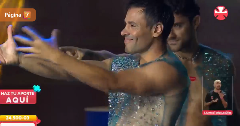 La breve participación de Claudio Valdivia en musical Teletón 2024: bailó axé con exchicos reality