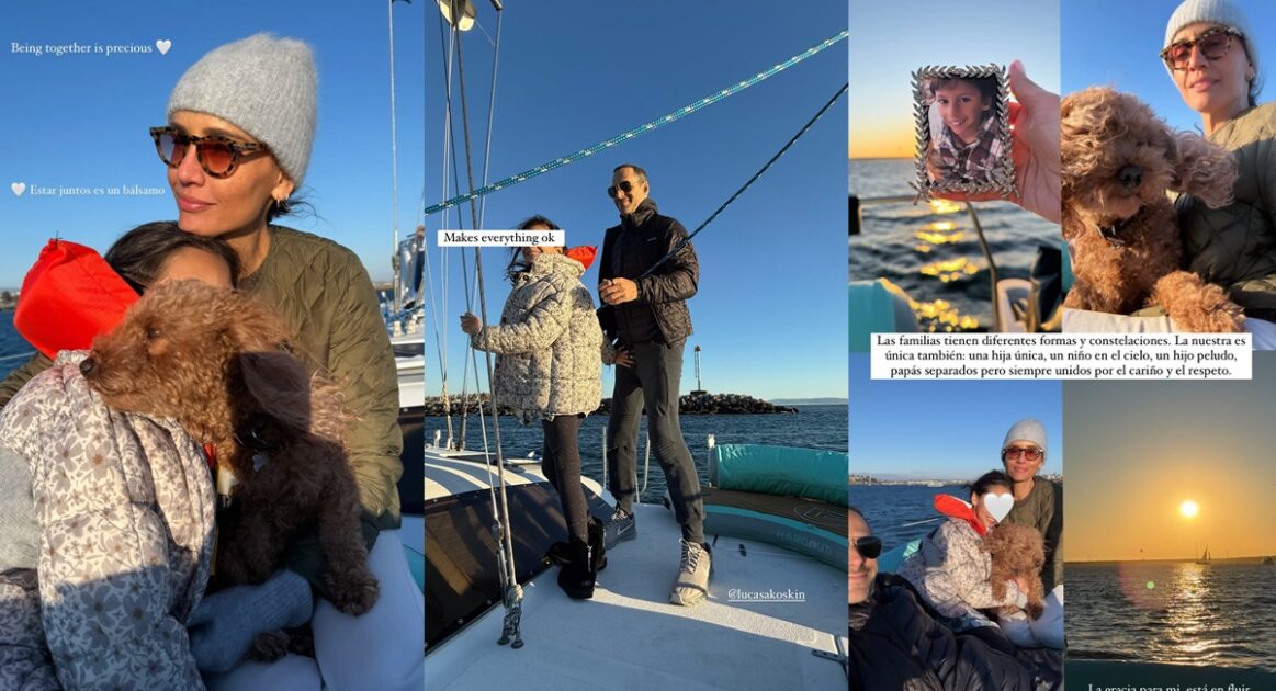 Leonor Varela publicó fotos junto a exesposo en especial día: "Papás separados, pero siempre unidos"