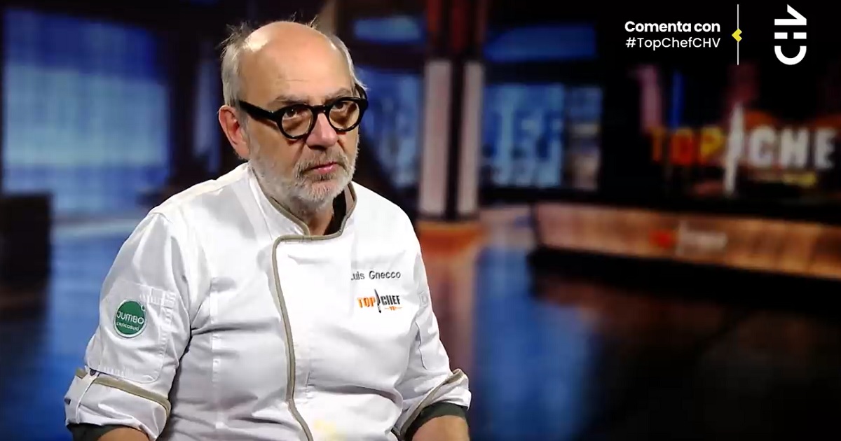 Luis Gnecco fue eliminado de Top Chef