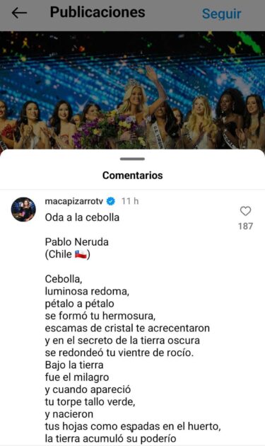 De Maca Pizarro a Luis Jara: famosos criticaron eliminación de Emilia Dides en Miss Universo 2024