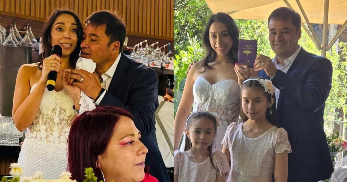 El matrimonio de periodista de Mega, Roberto Saa