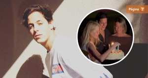 Las imágenes del producido cumpleaños de Máximo Menem: polola y Cecilia Bolocco le llevaron la torta