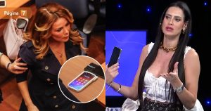 Mensajes de Cathy Barriga a Adriana Barrientos