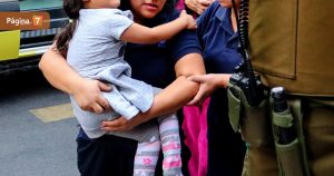 Niña baleada en el rostro en Lampa