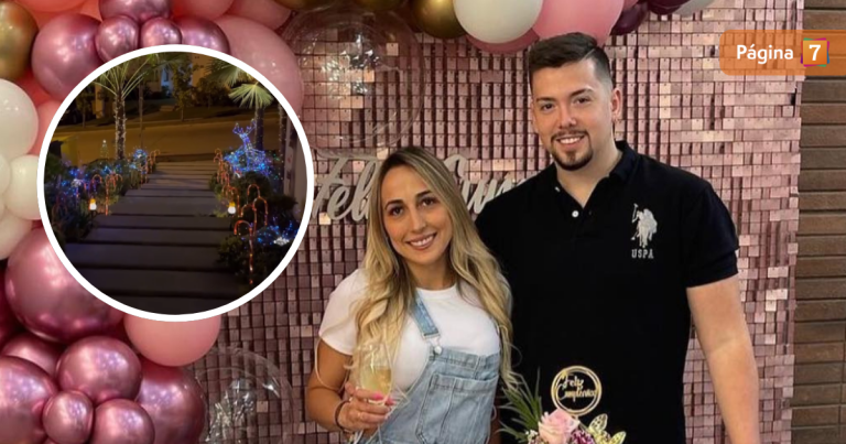 Pareja de Nano Calderón mostró cómo decoró su nueva casa para Navidad: árbol tiene particular color