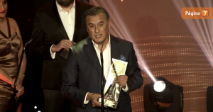 La emoción de Ramón Ulloa al ganar en Premios Cordillera: 