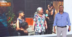 Rodrigo Sepúlveda sorprendió a familia de La Pintana con regalo