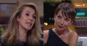 El round de Fran García-Huidobro con Romina Sáez en Only Fama: "No te compro, no te creo"