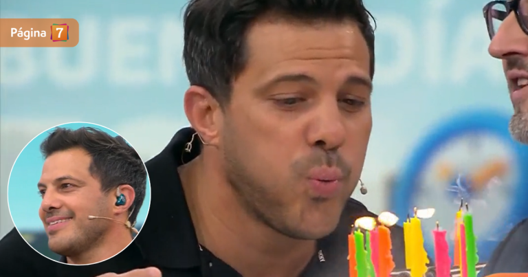 Simón Oliveros recibió sorpresa de cumpleaños y se quebró con saludo de sus hijas: 