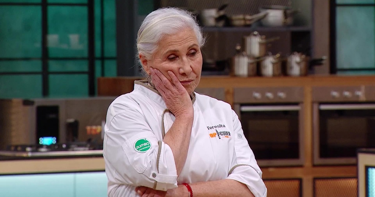 Teresita Reyes fue eliminada de Top Chef VIP