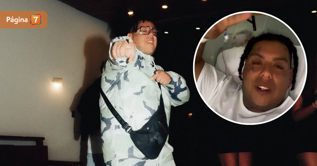 Balean a popular cantante urbano Barbero Exótico en Bellavista compartió video desde el hospital
