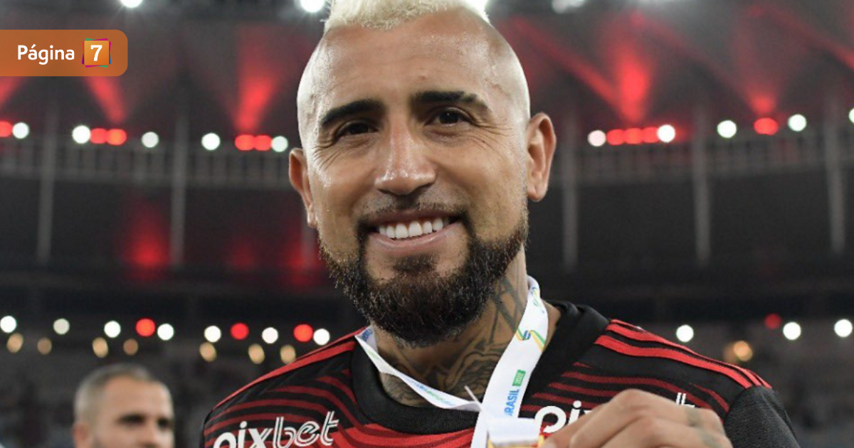 Con mis amores Arturo Vidal compartió sus vacaciones con sus tres hijos