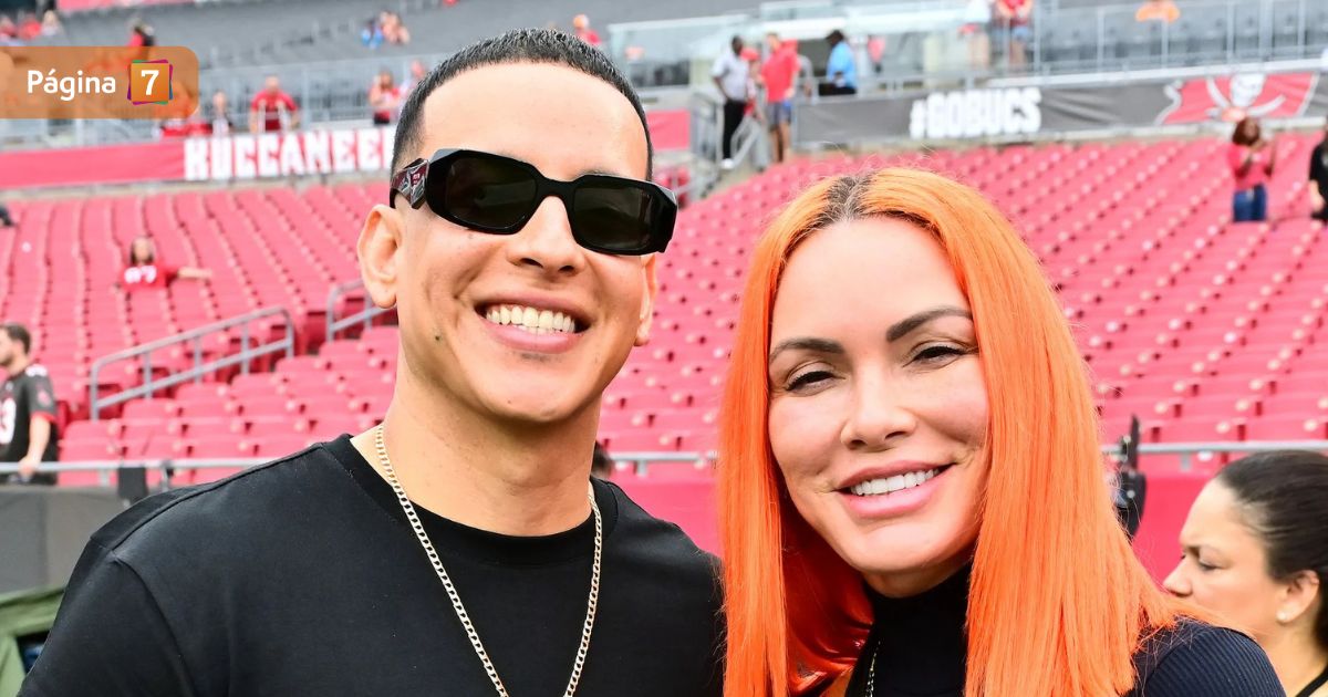 Daddy Yankee y su esposa