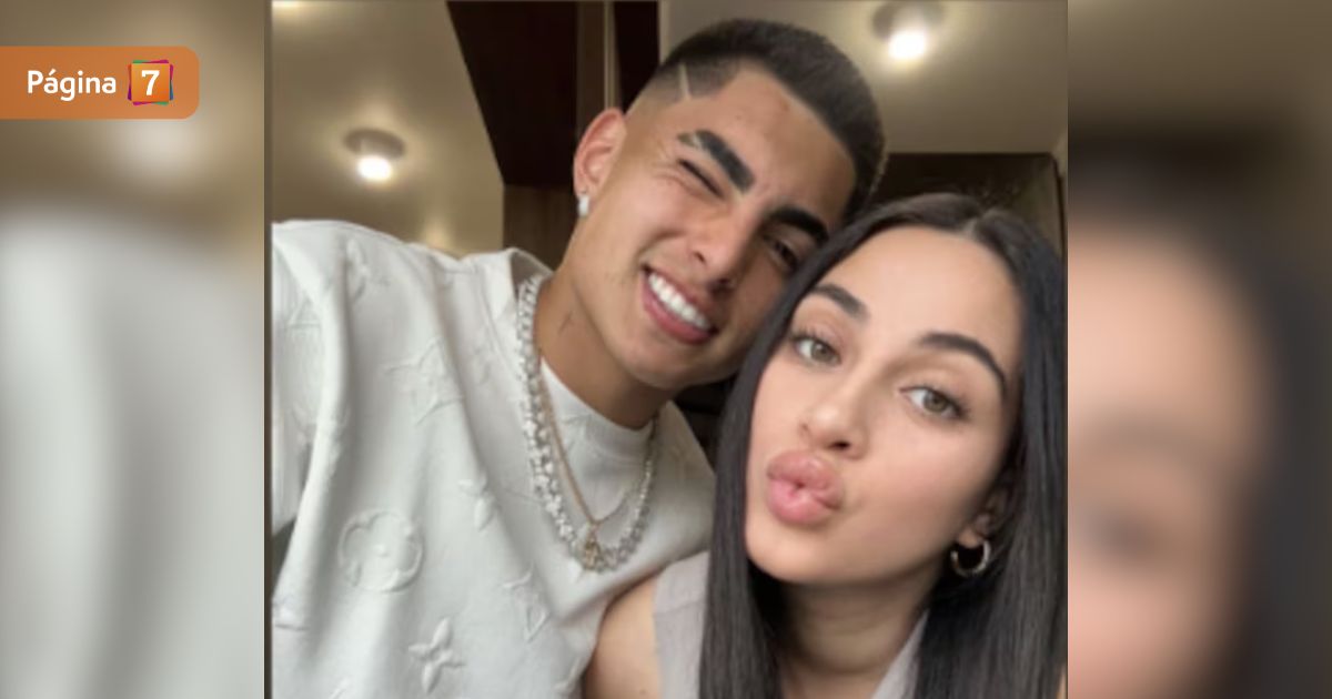 Jordhy Thompson y su pareja