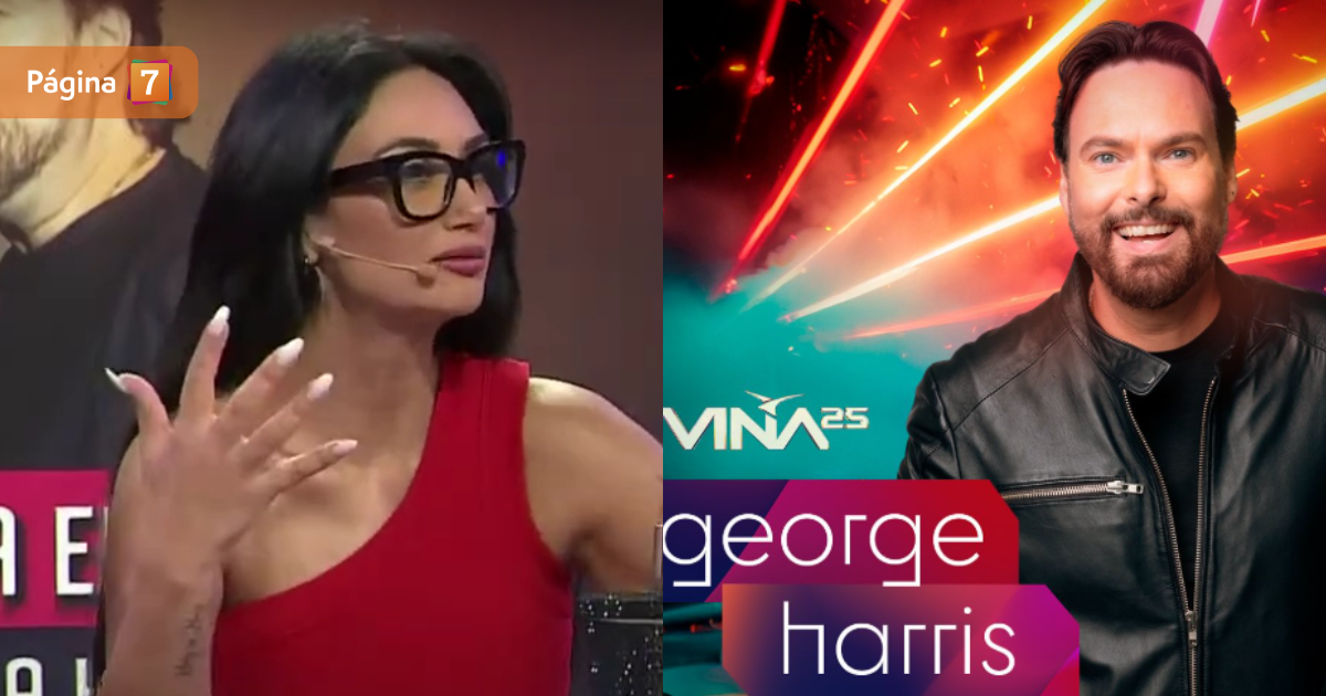 Pamela Díaz respaldó a George Harris