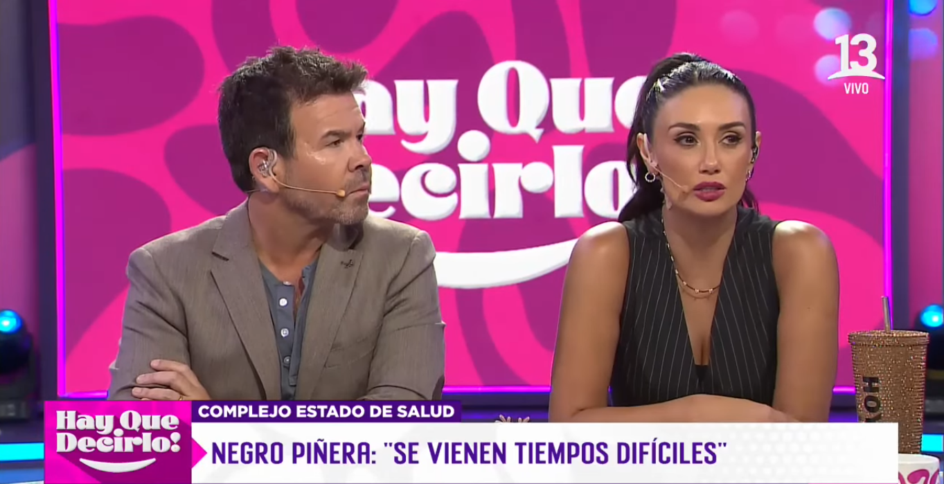 Pamela Díaz comparte conversación con Miguel Negro Piñera por su leucemia aguda