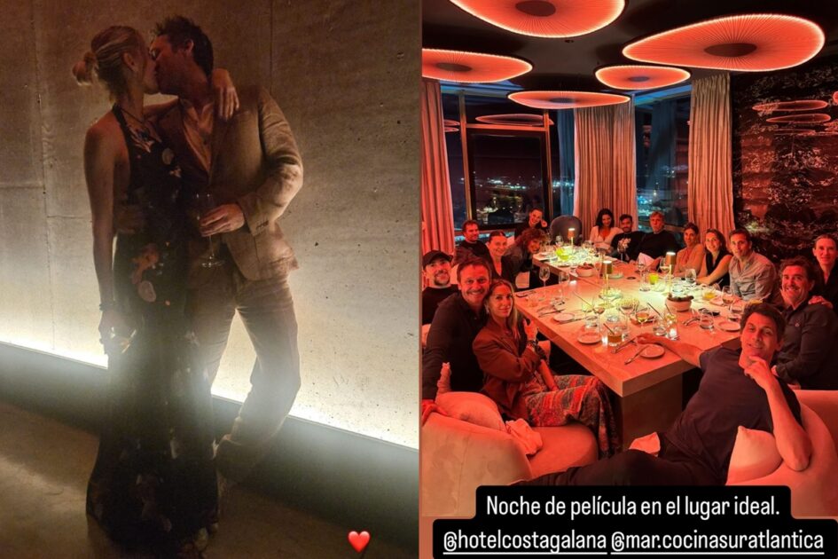 La apasionada postal de Benjamín Vicuña junto a Anita Espasandín en celebración de su cumpleaños