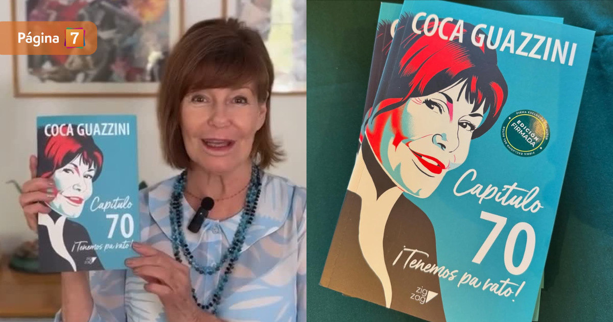 Coca Guazzini habla de su libro Capítulo 70
