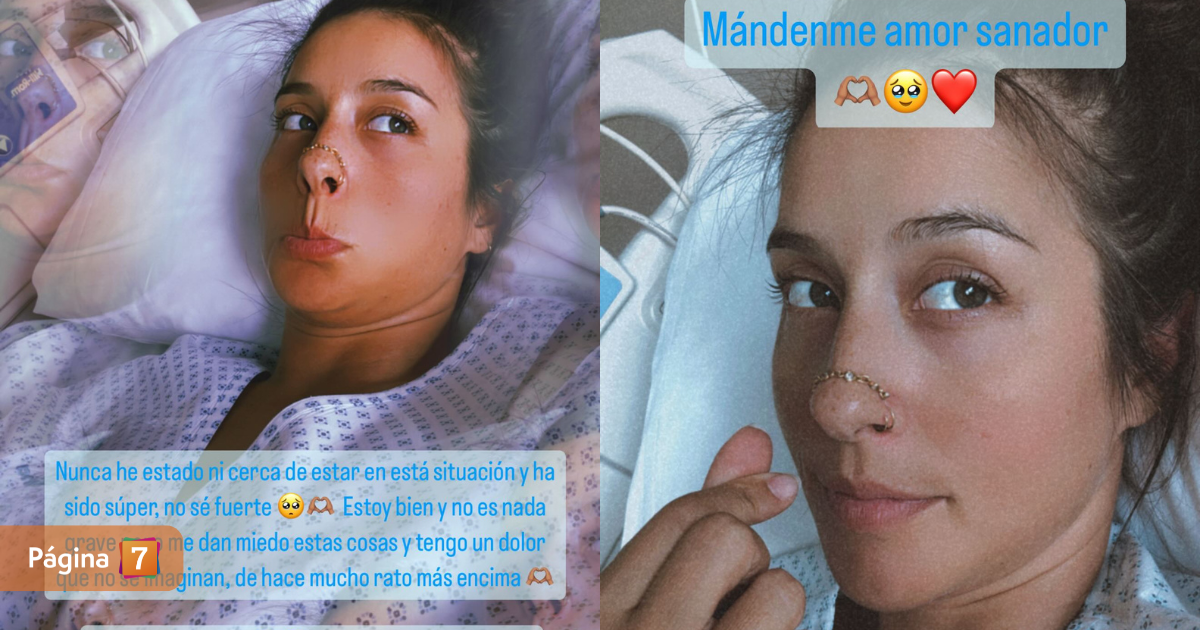 Denise Rosenthal preocupó en redes al subir foto desde clínica: cantante explicó problema de salud