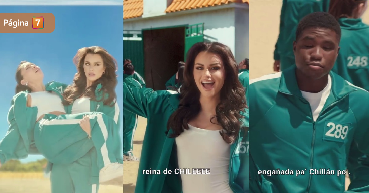 Emilia Dides protagoniza video de Netflix para promocionar El juego del Calamar