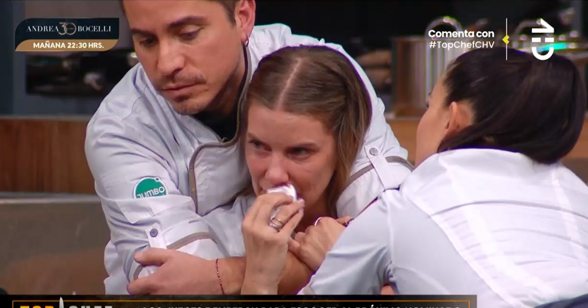 Javiera Acevedo no aguantó las lágrimas en Top Chef VIP