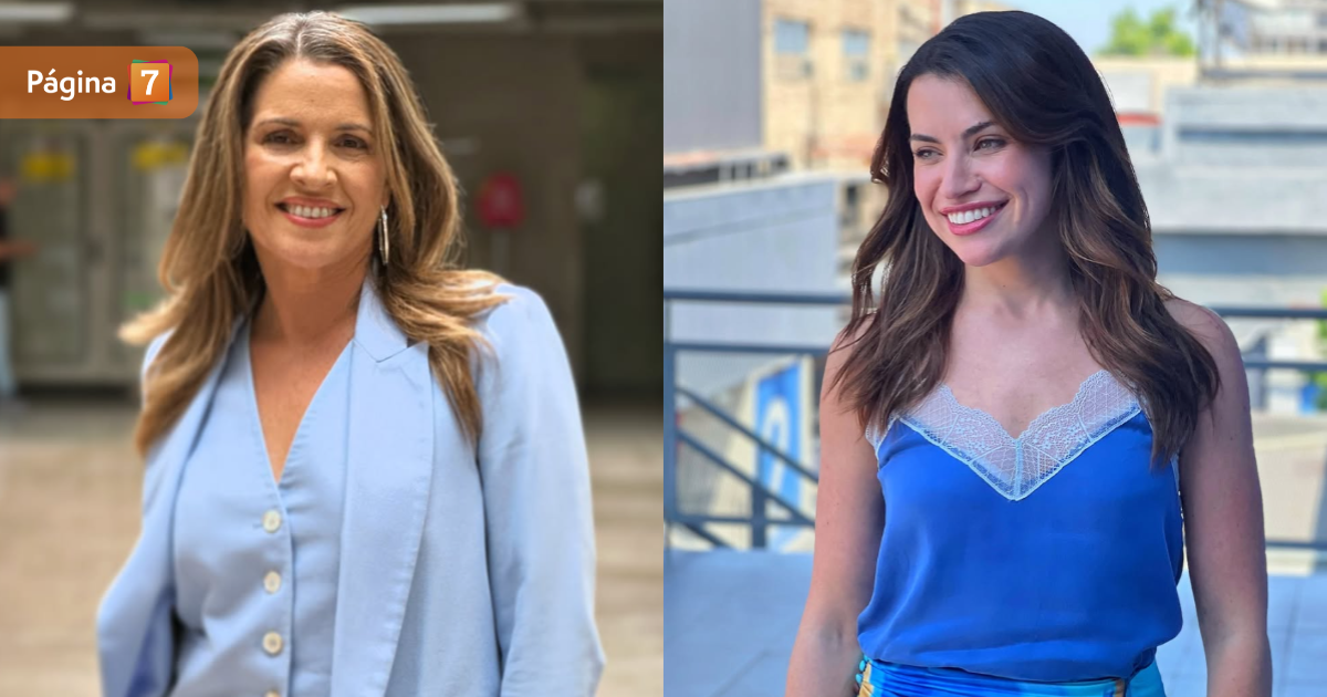 Monserrat Álvarez y Natasha Kennard lucieron el mismo enterito este lunes en sus matinales