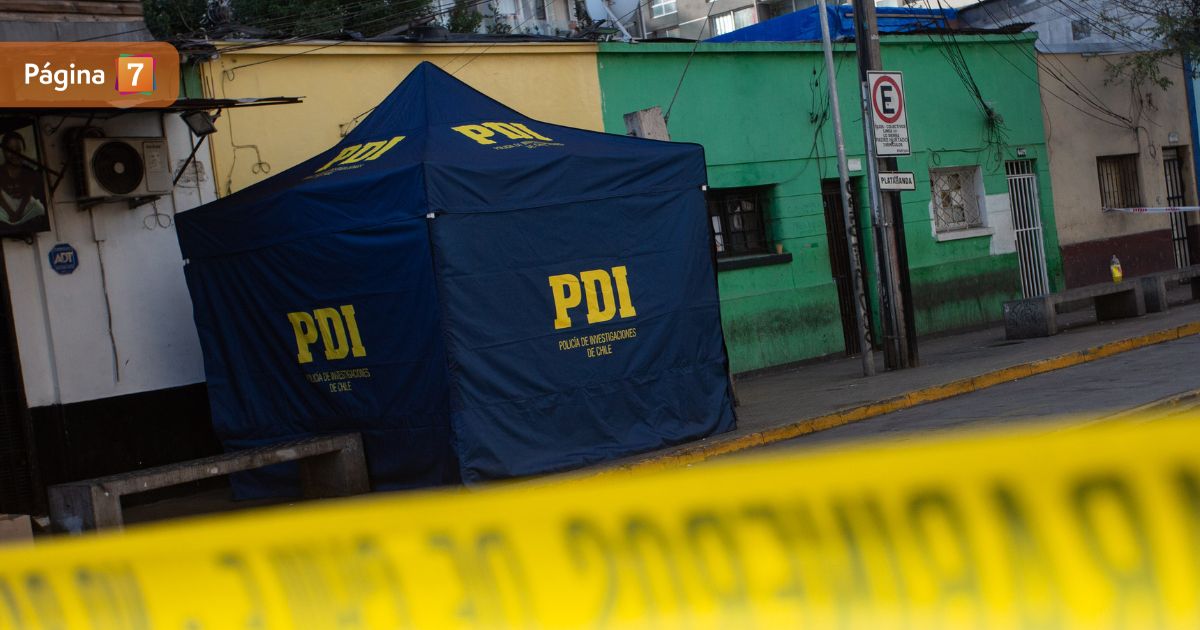 Mujer calcinada en Estación Central